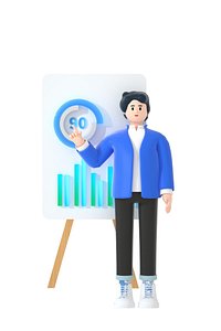 3D stereoscopic cartoon model