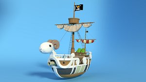 3D modelo going merry