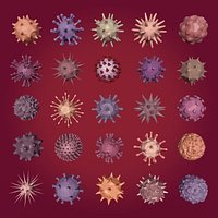 Mega Pack Viruses and Cells - Origami Style Collection