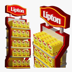 Lipton Supermarket Shelving Rack