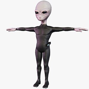 Stylized Alien Gray