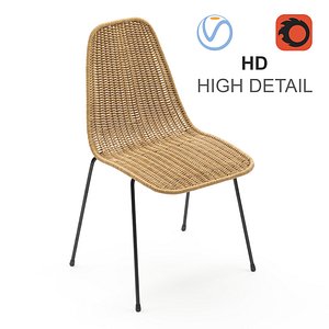 feelgood design basket chair 3D model