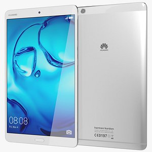 realistic huawei mediapad m3 3d ma