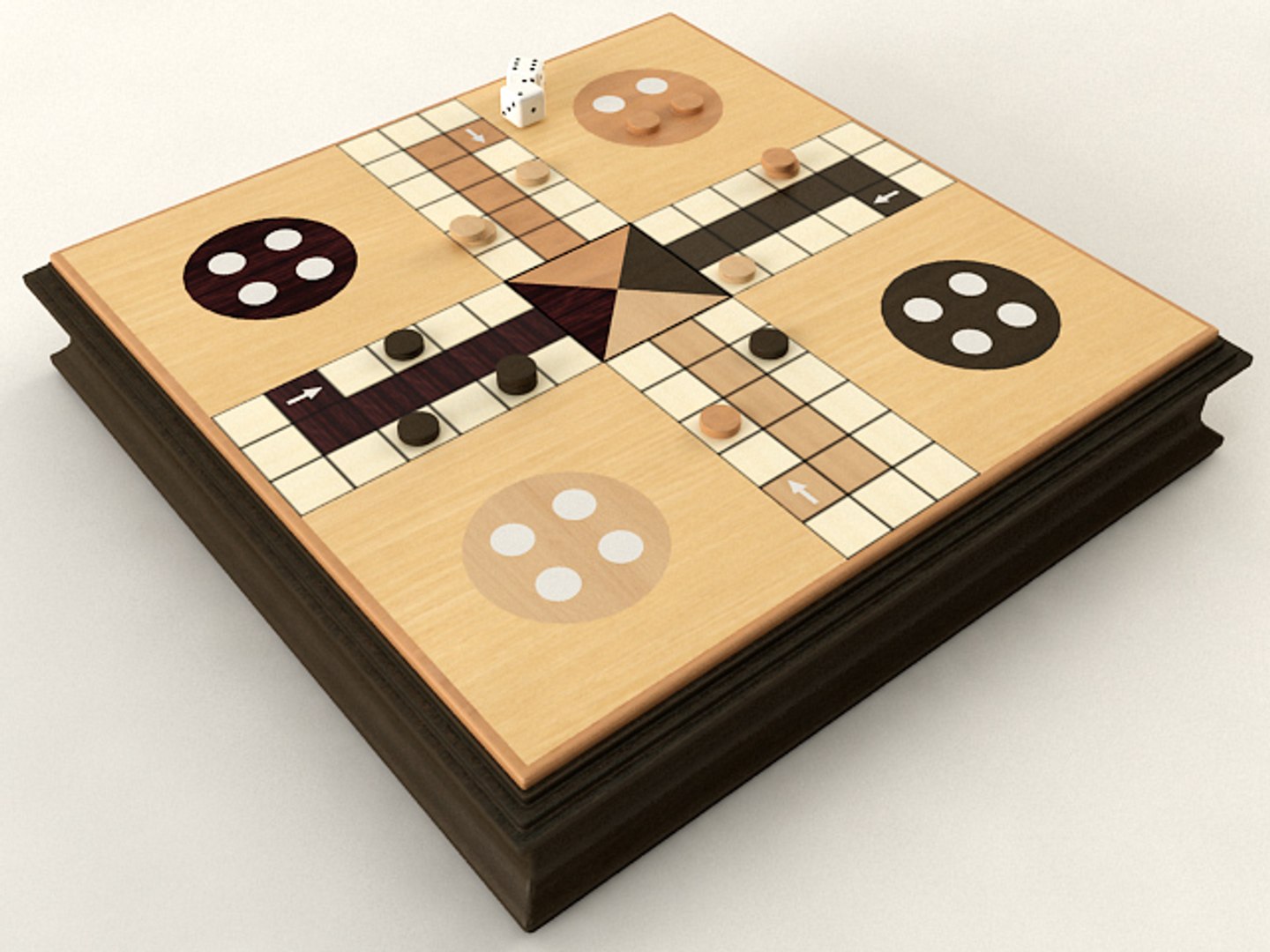 Jogo de tabuleiro Ludo Modelo 3D - TurboSquid 2063972