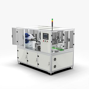 Automatic Labeling Tear Film Inspection Machine 3D