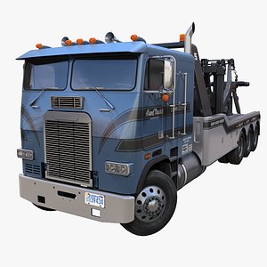 3D Freightliner Holmes tow truck PBR