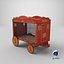 Circus Wagon 3D Model