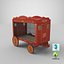 Circus Wagon 3D Model