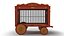 Circus Wagon 3D Model