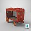 Circus Wagon 3D Model