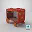 Circus Wagon 3D Model