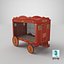 Circus Wagon 3D Model