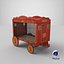Circus Wagon 3D Model