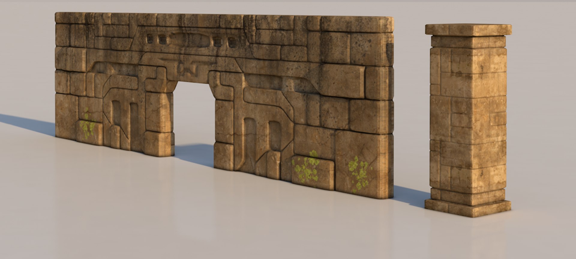 3D Architectural Complex Pre-columbian Model - TurboSquid 1574697