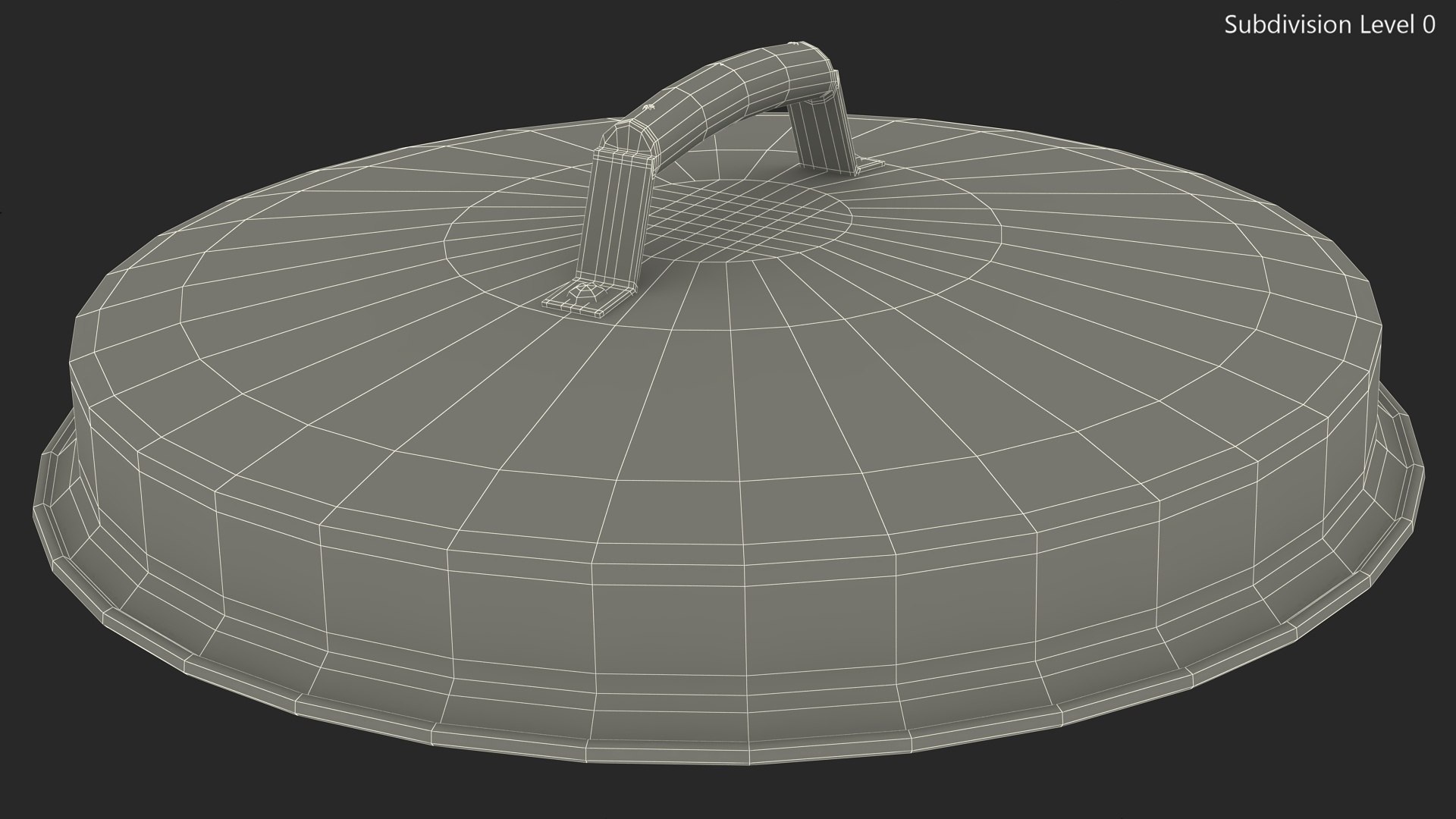 Stainless Steel Lid Model - TurboSquid 2269754