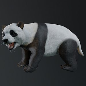 Panda Rigged and Animated