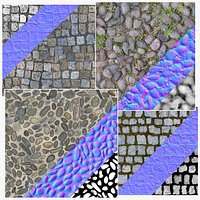 Various Cobble Stone Textures