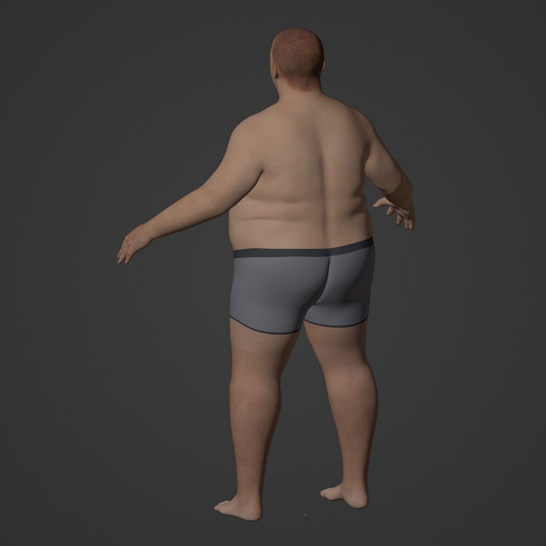 Fat Man 3D model https://p.turbosquid.com/ts-thumb/Vj/uGISx8/1M/f6/jpg/1689365358/1920x1080/fit_q87/120019f80c3d8c0fa3f02477bc5cd54b2d6ef22b/f6.jpg