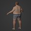Fat Man - African - Arab - Indian - European - White - Black - Brown
