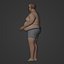 Fat Man - African - Arab - Indian - European - White - Black - Brown