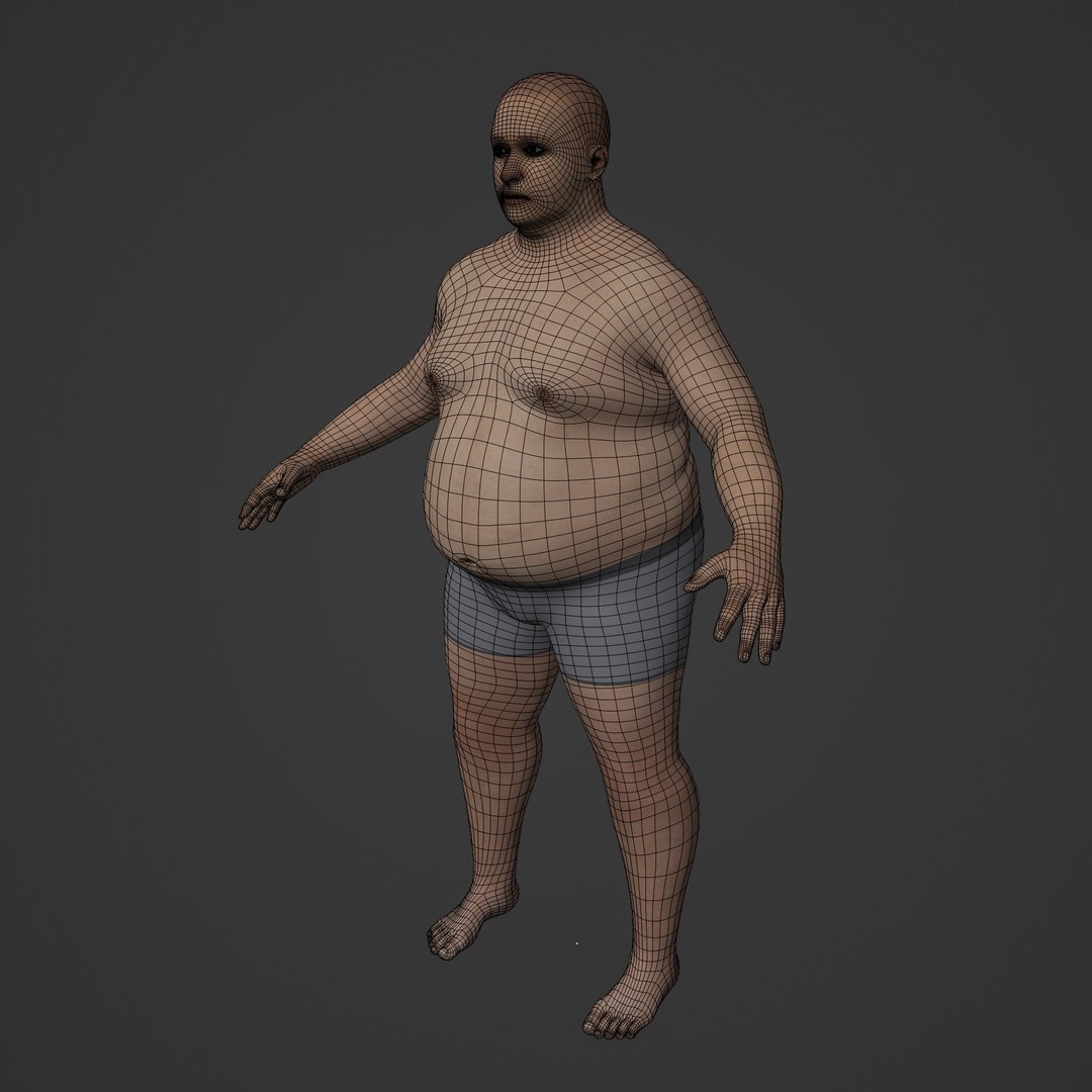 Fat Man 3D model https://p.turbosquid.com/ts-thumb/Vj/uGISx8/7O/f3/jpg/1689365342/1920x1080/fit_q87/d18f5296a391d73624bdb42fe805d80cee1c44fe/f3.jpg