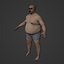 Fat Man - African - Arab - Indian - European - White - Black - Brown