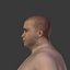Fat Man - African - Arab - Indian - European - White - Black - Brown