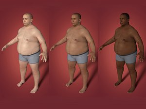 Fat Man 3D model
