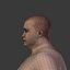Fat Man - African - Arab - Indian - European - White - Black - Brown
