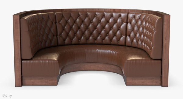 leather restaurant sofa booth restaurant seating
