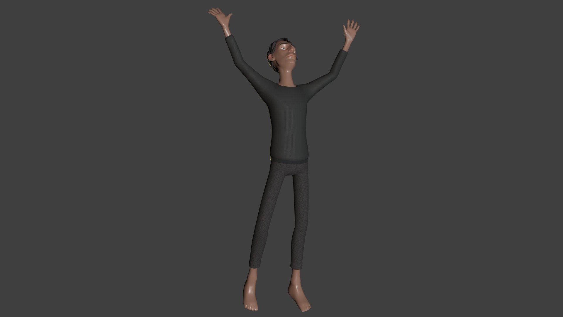 Rigged Character Model - TurboSquid 1607053