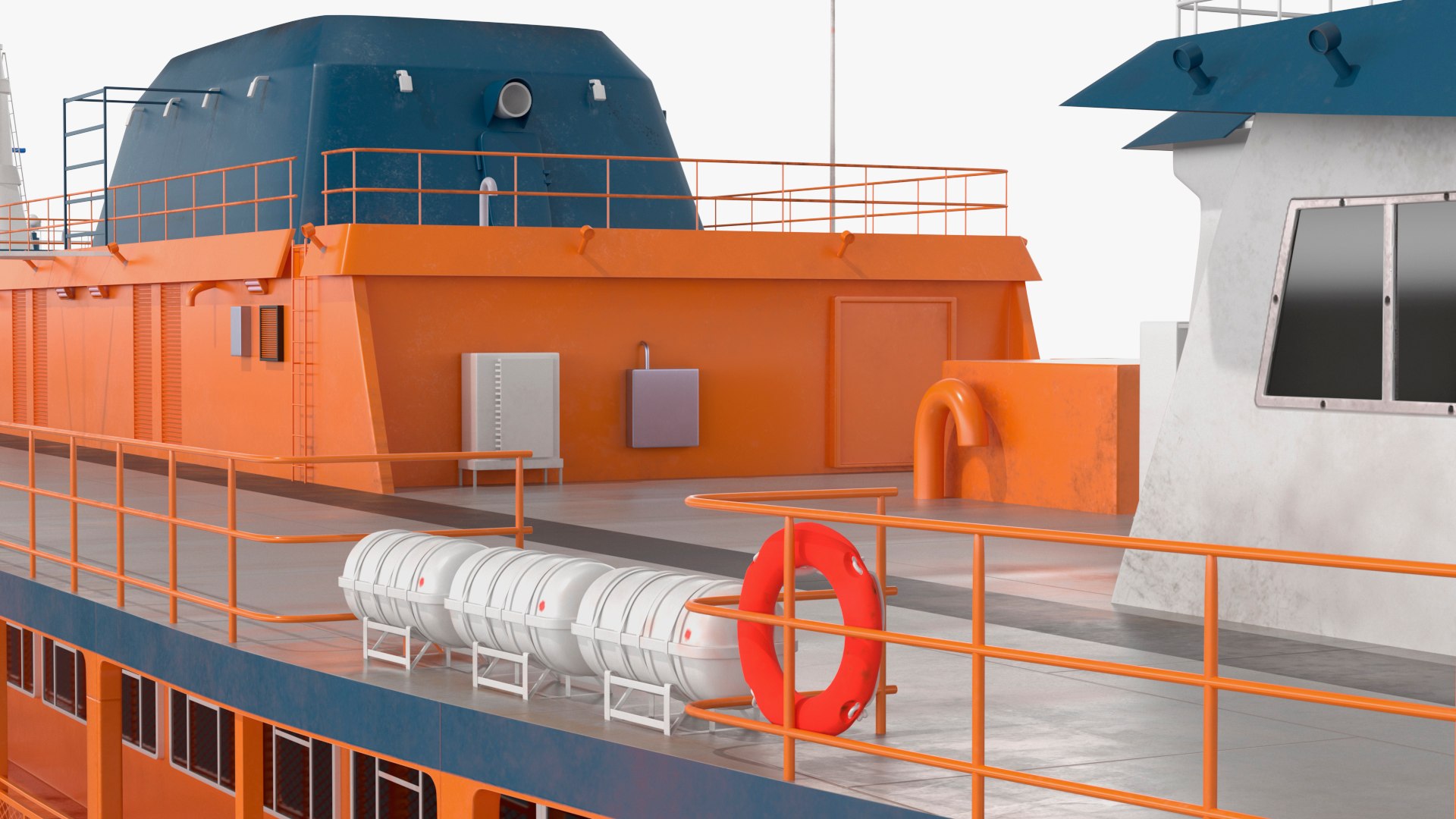 New York Staten Island Ferry Model - TurboSquid 2389967