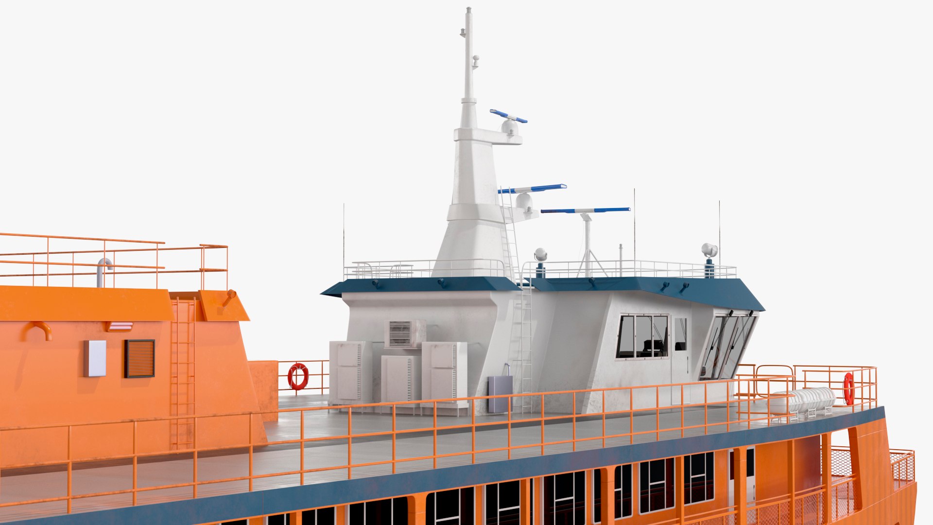 New York Staten Island Ferry Model - TurboSquid 2389967