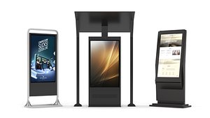 3D Electronic Kiosk Collection