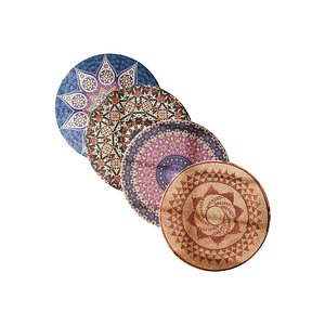 3D model round carpet 6