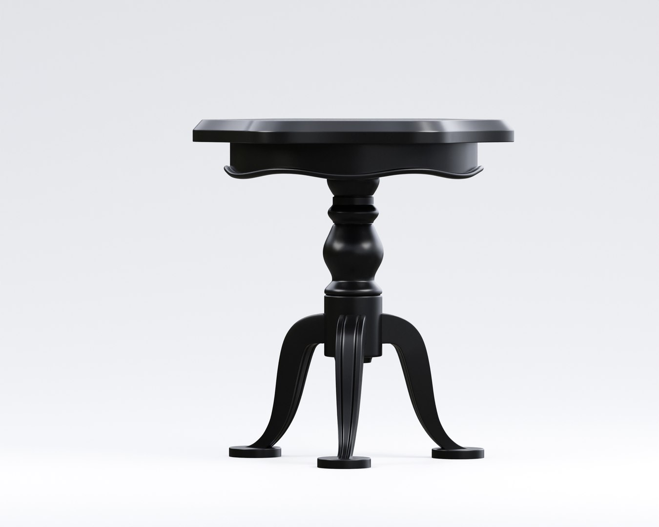3D Rounded T-table 3d Model - TurboSquid 2209738