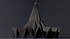 church saint antonio 3D model