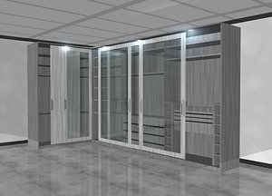 furniture minimalist interior 3D model