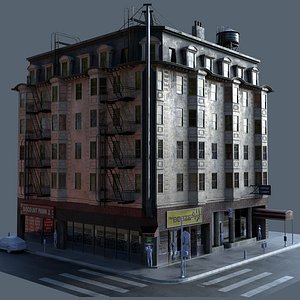 3D hotel san francisco building model