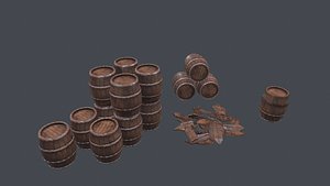 old barrel ar contains 3D