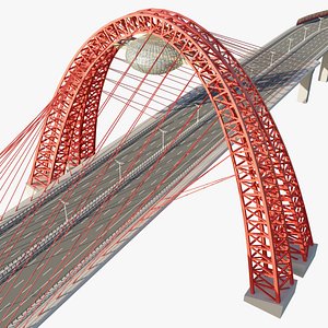 3D Suspension bridge