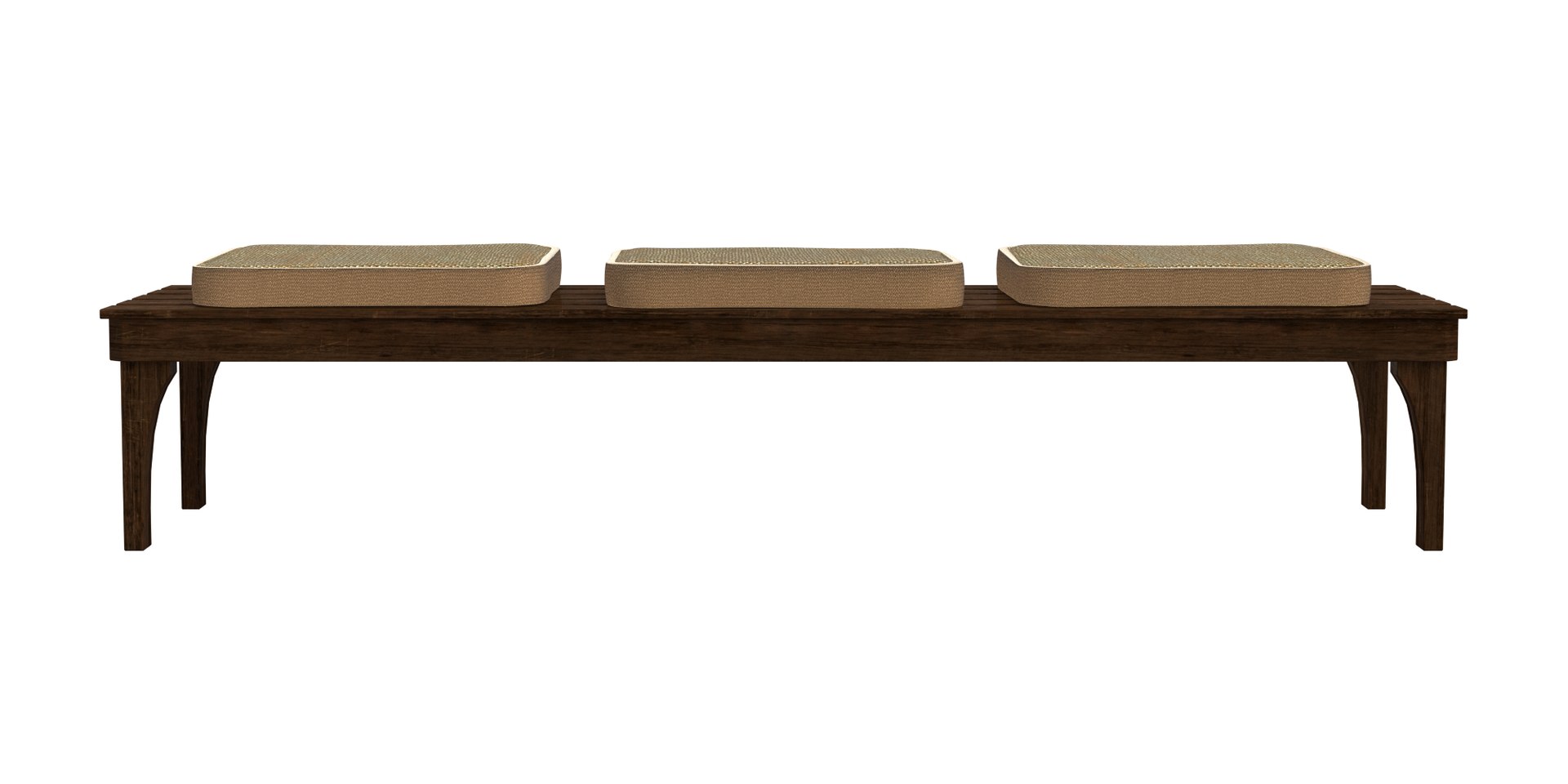 3d Model Bench Blender Cycles