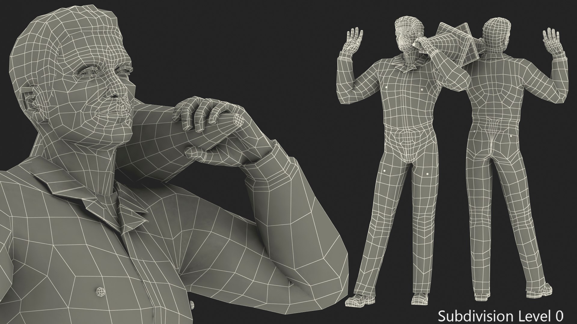 3D road worker greeting pose https://p.turbosquid.com/ts-thumb/Vk/ObcZem/UZscyDuJ/roadworkergreetingpose3dsmodel011/jpg/1597071176/1920x1080/fit_q87/532930759ca148289b42cc27fce702925b76fd9e/roadworkergreetingpose3dsmodel011.jpg