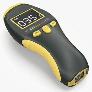 Digital Moisture Meter Dark Green Orange