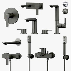 3D GROHE Linear Set 2 model