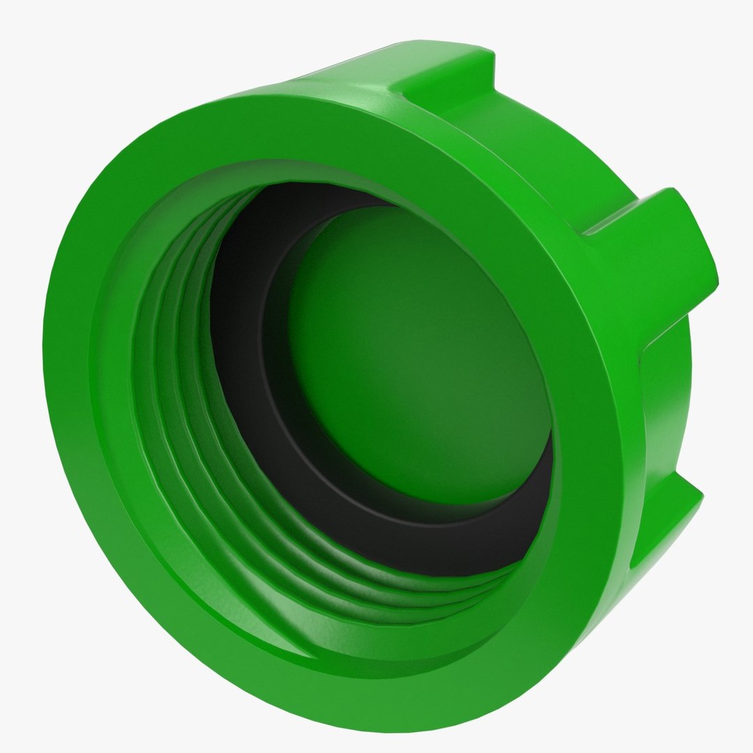 3D Plastic Hose Cap 1 TurboSquid 1897774