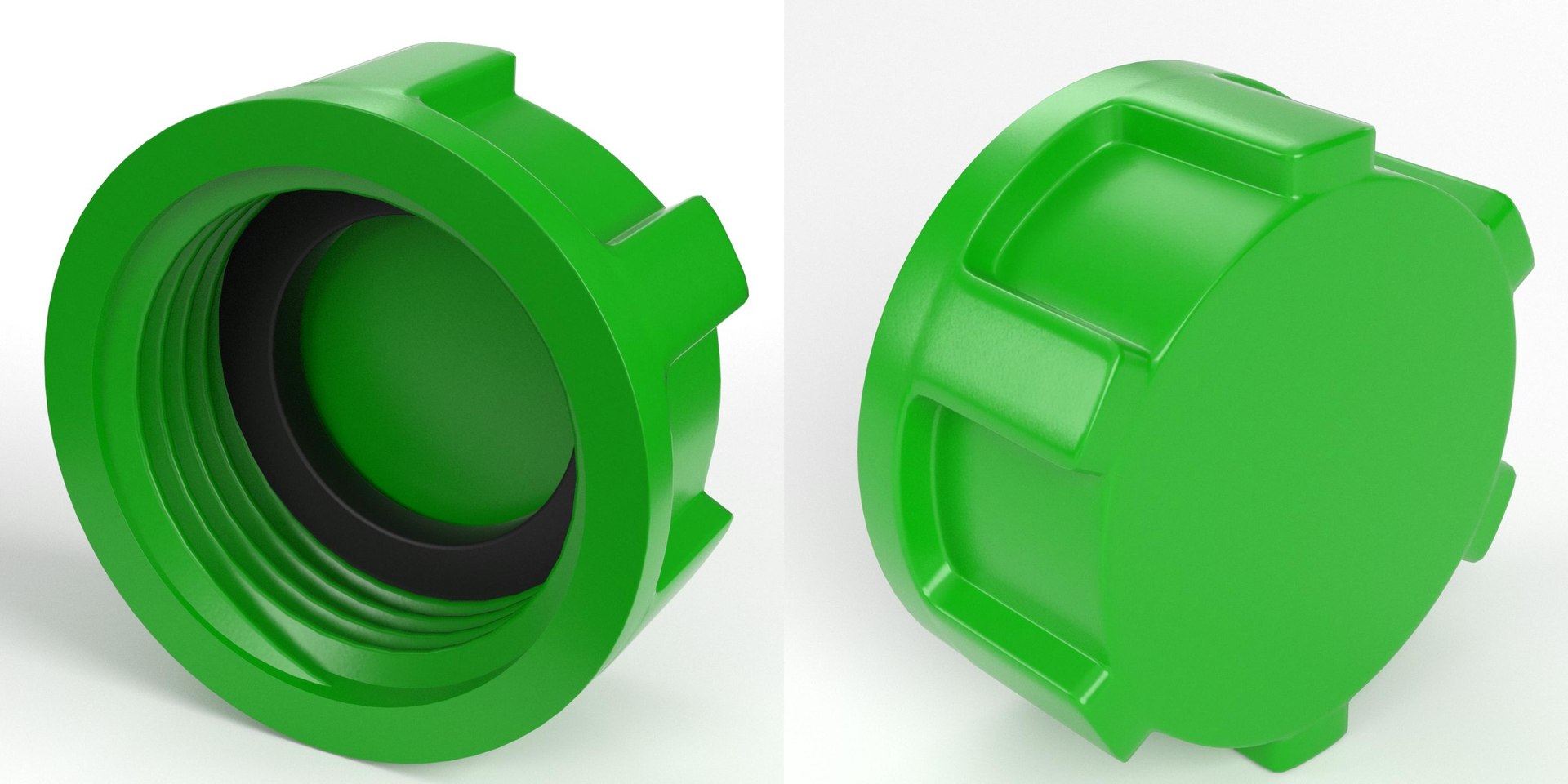 3D Plastic Hose Cap 1 TurboSquid 1897774