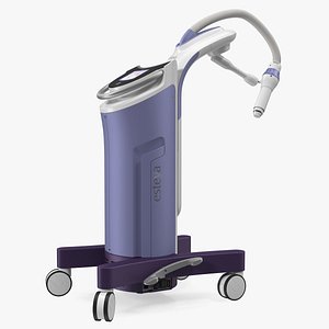 Brachytherapy Machine Esteya Rigged 3D Model