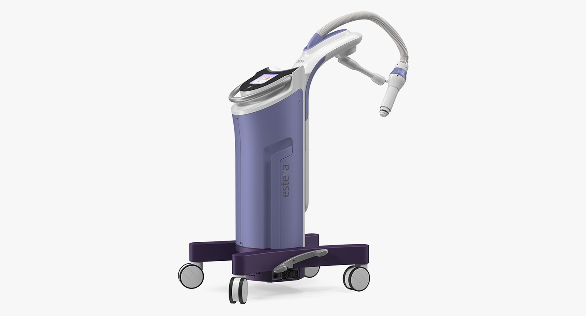 Brachytherapy Machine Esteya Rigged 3D Model 3D model preview