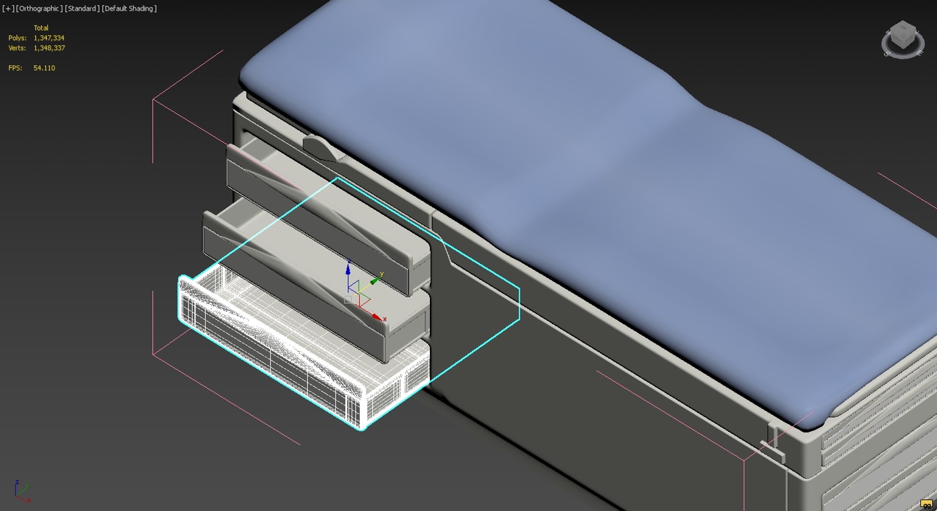 Medical Tables 3d Model